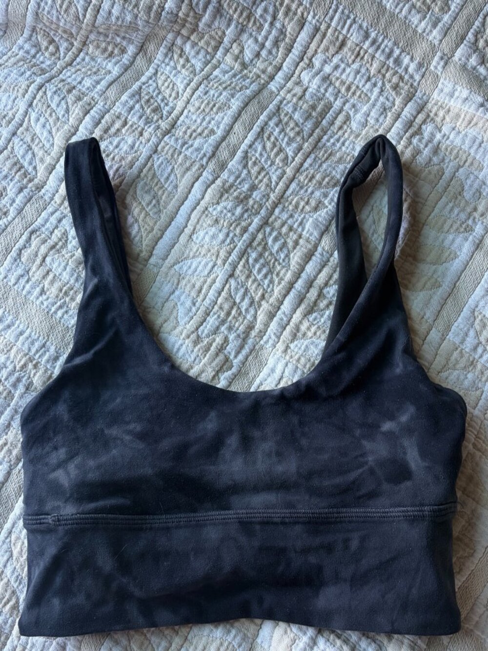 lululemon athletica Blue Tie-Dye Sports Bra - Size 6